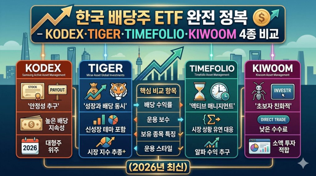 한국 배당주 etf